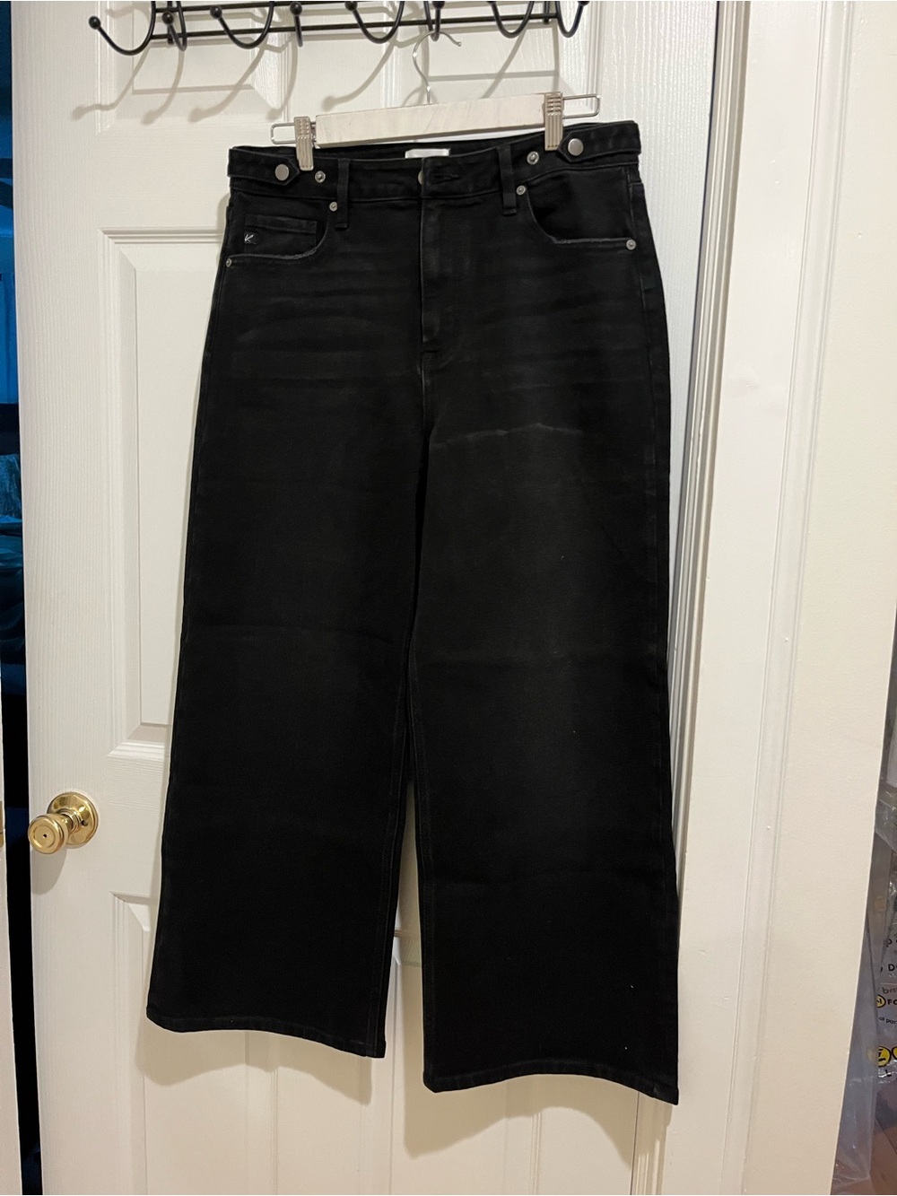 Kuhl Black Wide-Leg High-Rise Jeans